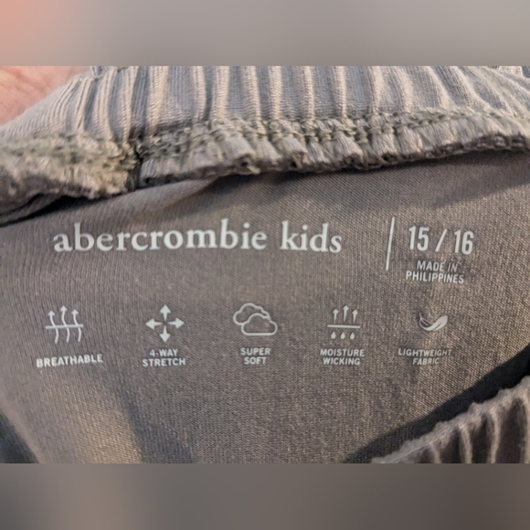Abercrombie Kids Soft Jogger Pants Size 15/16 - Picture 3 of 5
